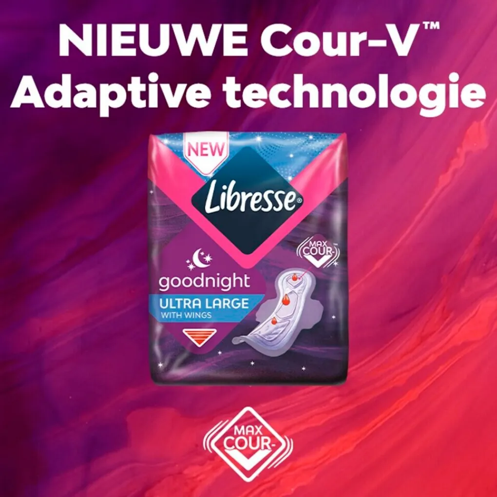 Libresse Maandverband>Goodnight Ultra Night Wing Maandverband