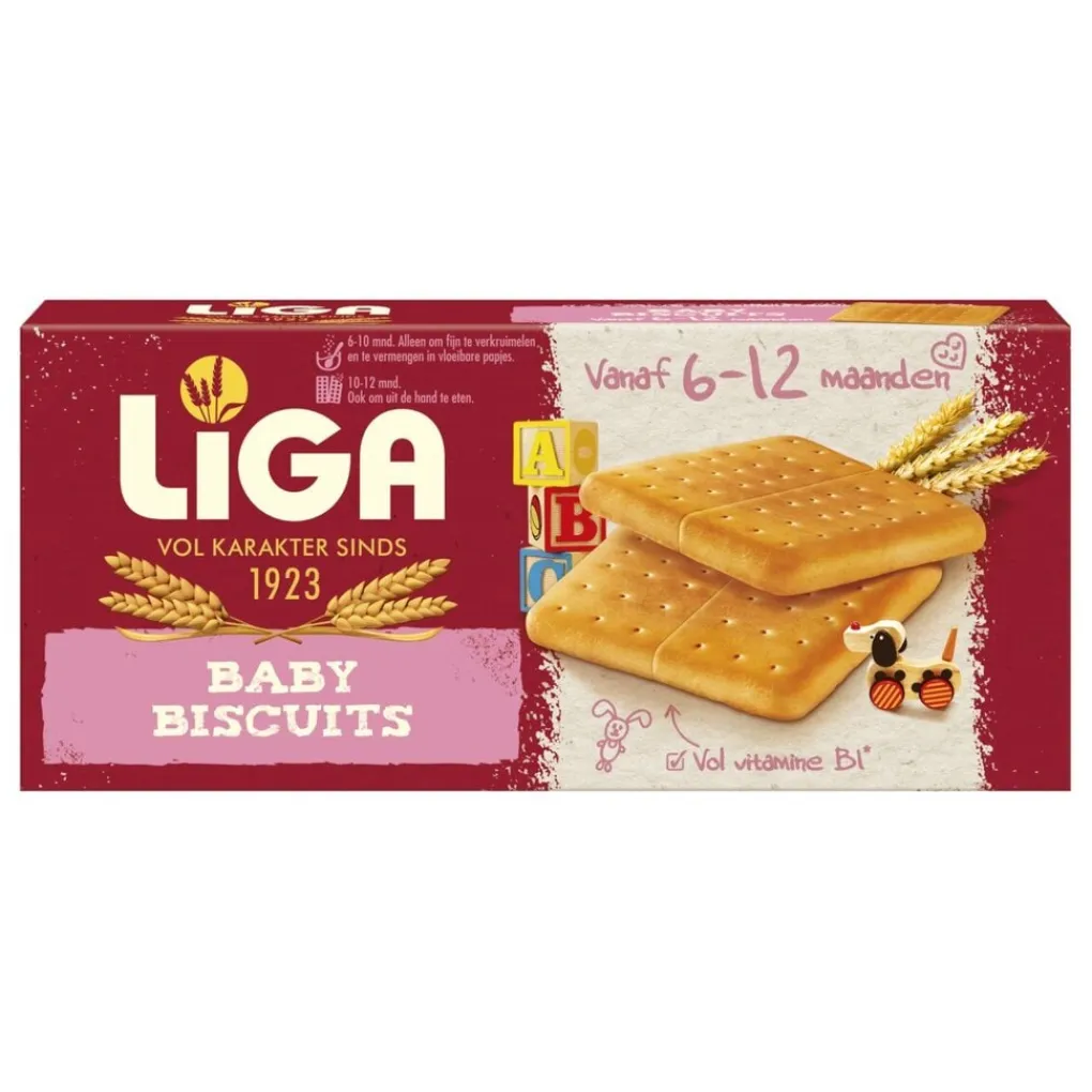 Liga Snacks En Snoep|Babytussendoortjes>6-12 Maanden Tweede Stap Babykoekjes