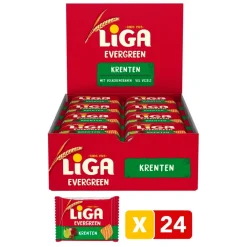 Liga Snacks En Snoep>Evergreen Krentenkoekjes Duopacks XL
