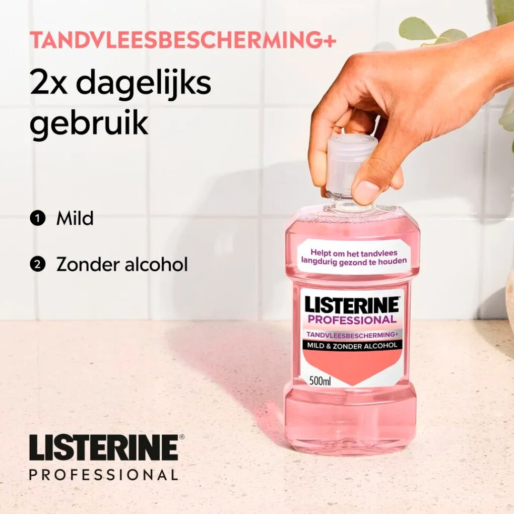 Listerine Mondwater En Mondspray>Professional Tandvleesbescherming+ Mondspoeling