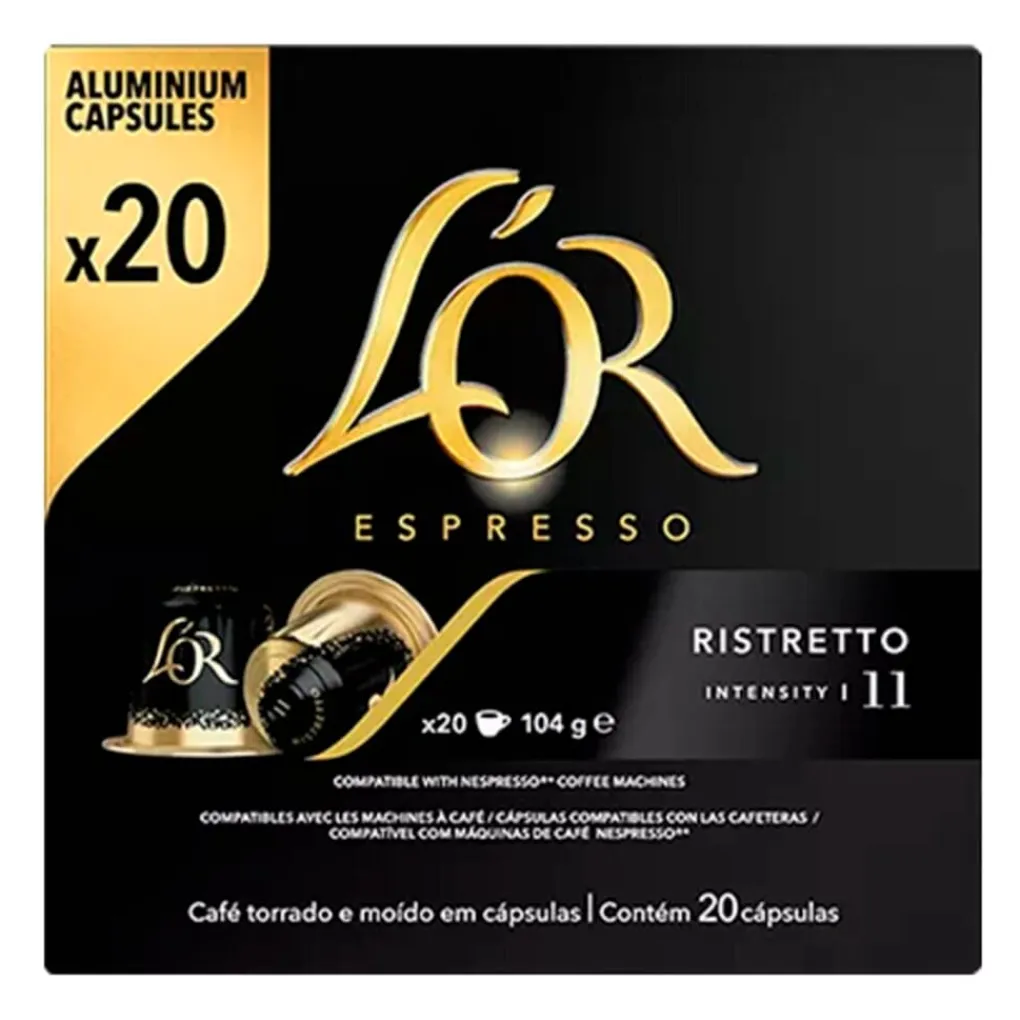 L'OR Koffie>Ristretto Koffiecapsules