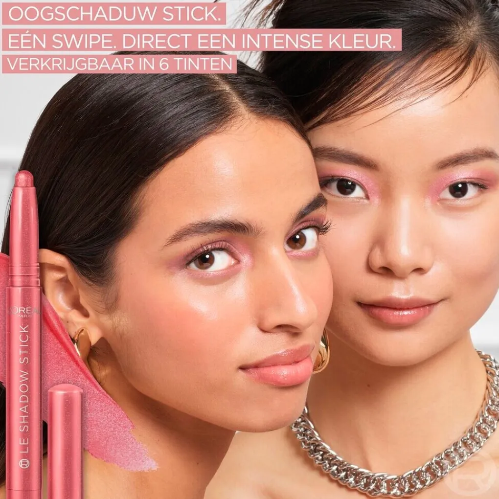 L'Oreal Oogschaduw>L'Oréal Paris 118 Cloudy Rose Le Shadow Stick
