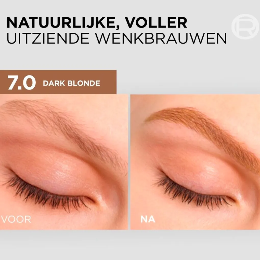 L'Oreal Wenkbrauw Make-Up>L'Oréal Paris 7.0 Dark Blonde Brow Color Wenkbrauwverf