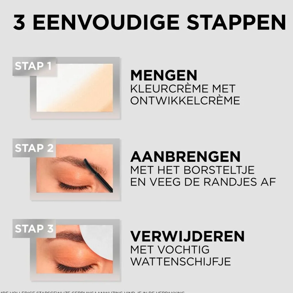 L'Oreal Wenkbrauw Make-Up>L'Oréal Paris 6.0 Light Brunette Brow Color Wenkbrauwverf