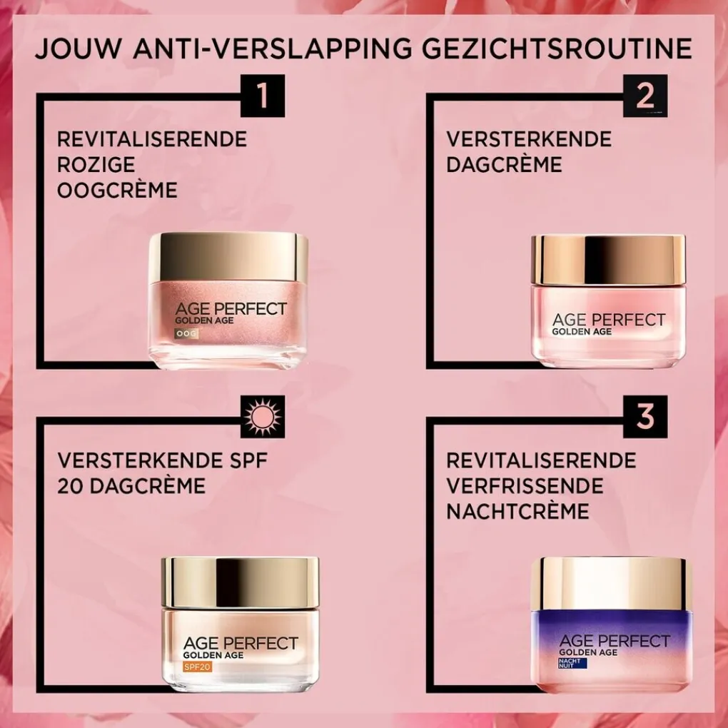 L'Oreal Paris Nachtcreme>L'Oréal Paris Age Perfect Golden Age Anti-Veroudering Nachtcrème