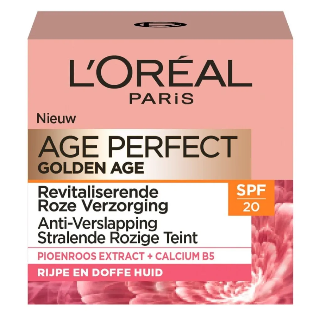 L'Oreal Paris Dagcreme>L'Oréal Paris Age Perfect Golden Age SPF20 Versterkende Dagcrème