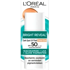L'Oreal Paris Dagcreme>L'Oréal Paris Bright Reveal Dark Spot SPF50+ Tinted Glow UV Fluid