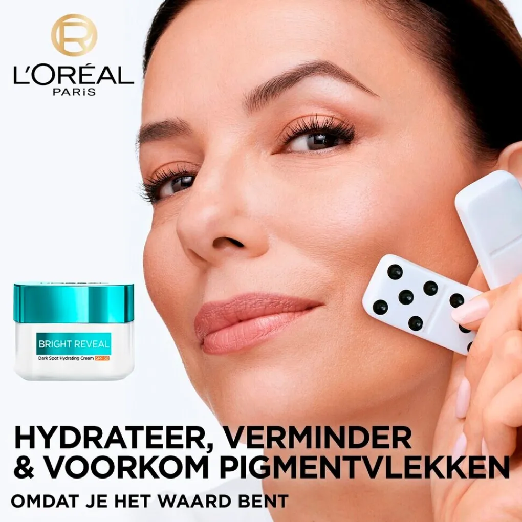 L'Oreal Paris Dagcreme>L'Oréal Paris Bright Reveal Dark Spot SPF50 Hydraterende Crème