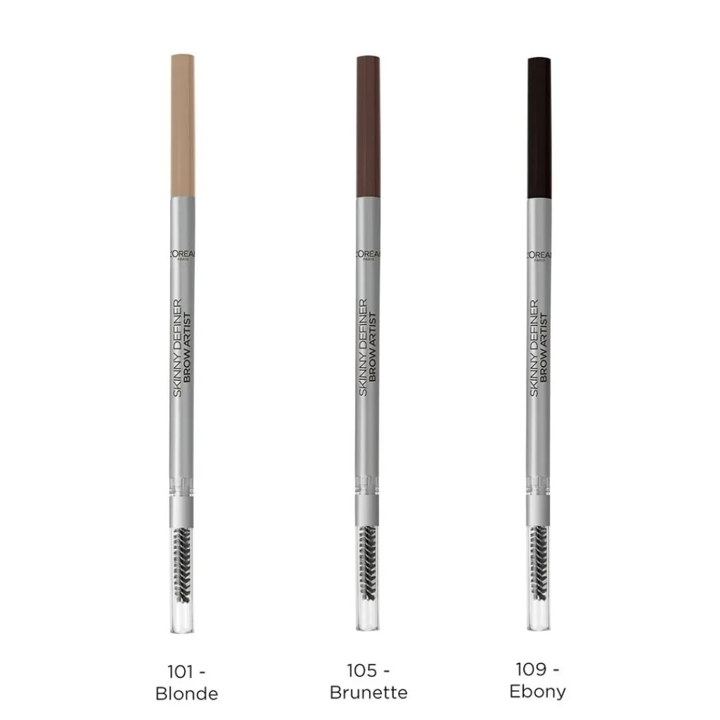 L'Oreal Wenkbrauw Make-Up>L'Oréal Paris Brow Artist Skinny Definer 105 Brunette Ultradun Wenkbrauwpotlood