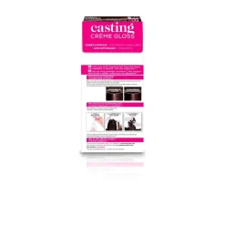 Casting Haarverf>L'Oréal Paris Crème Gloss 400 Middenbruin Semi-Permanente Haarkleuring