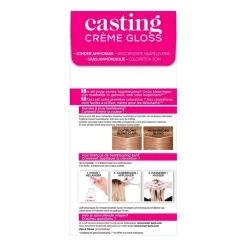 Casting Haarverf>L'Oréal Paris Crème Gloss 810 Parelmoer Blond Semi-Permanente Haarkleuring