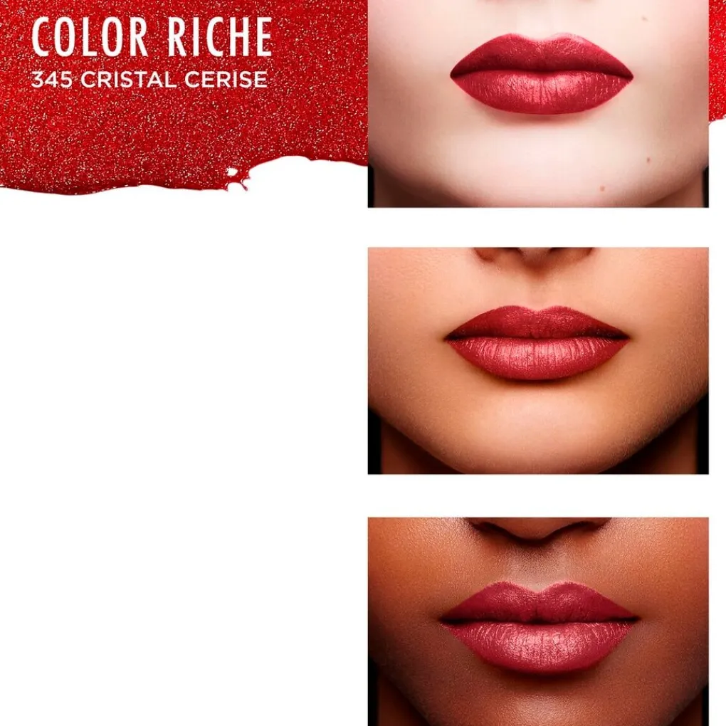 L'Oreal Lipmake-Up>L’Oréal Paris Color Riche 345 Cristal Cerise Satin Lippenstift