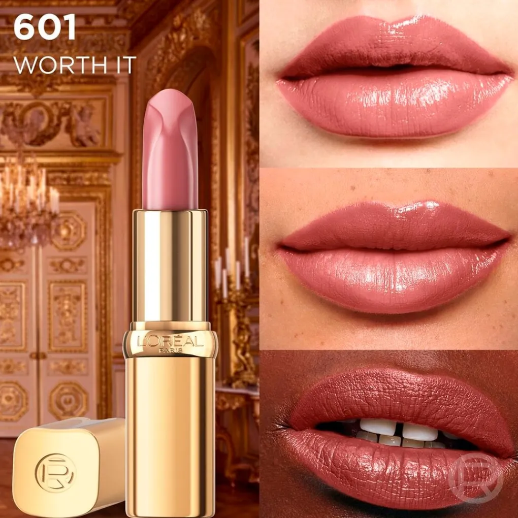 L'Oreal Lipmake-Up>L'Oréal Paris Color Riche 601 Worth It Satin Nude Lippenstift
