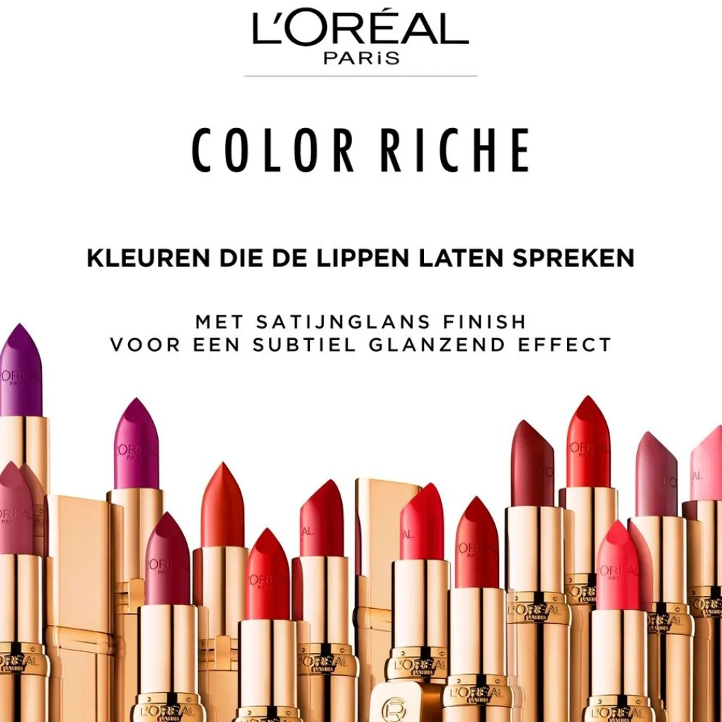 L'Oreal Lipmake-Up>L'Oréal Paris Color Riche Nude Intense 300 Le Rouge Paris Satin Lippenstift