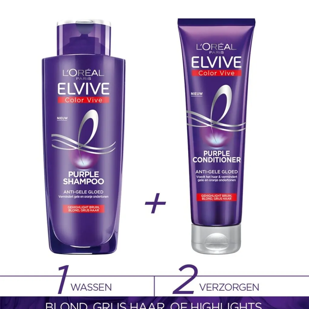 Elvive Conditioner>L'Oréal Paris Color-Vive Purple Conditioner