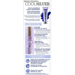 Cool Silver Haarverf>L'Oréal Paris 2 Parelmoer Wit Revitaliserende Zilver Verzorging