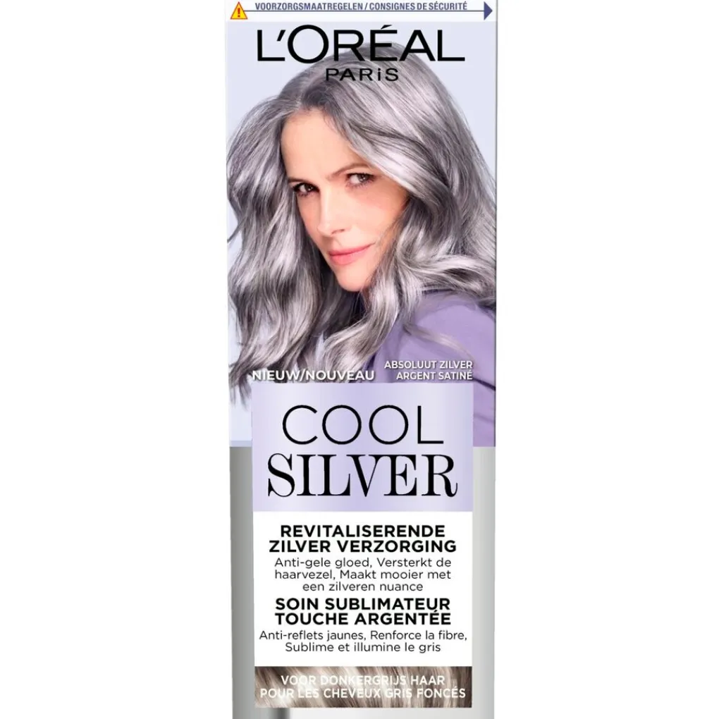 Cool Silver Haarverf>L'Oréal Paris 3 Absoluut Zilver Revitaliserende Zilver Verzorging