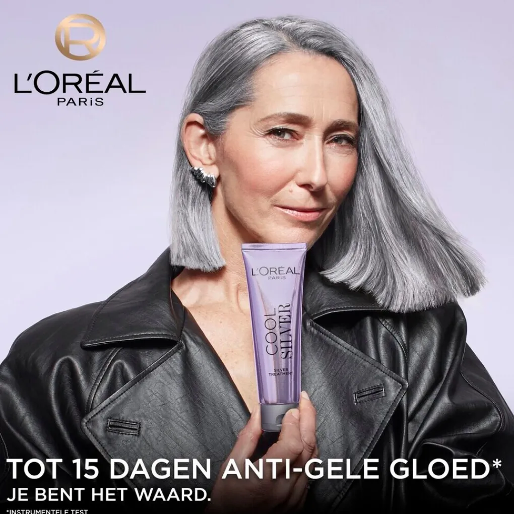 Cool Silver Haarverf>L'Oréal Paris 1 Puur Wit Revitaliserende Zilver Verzorging