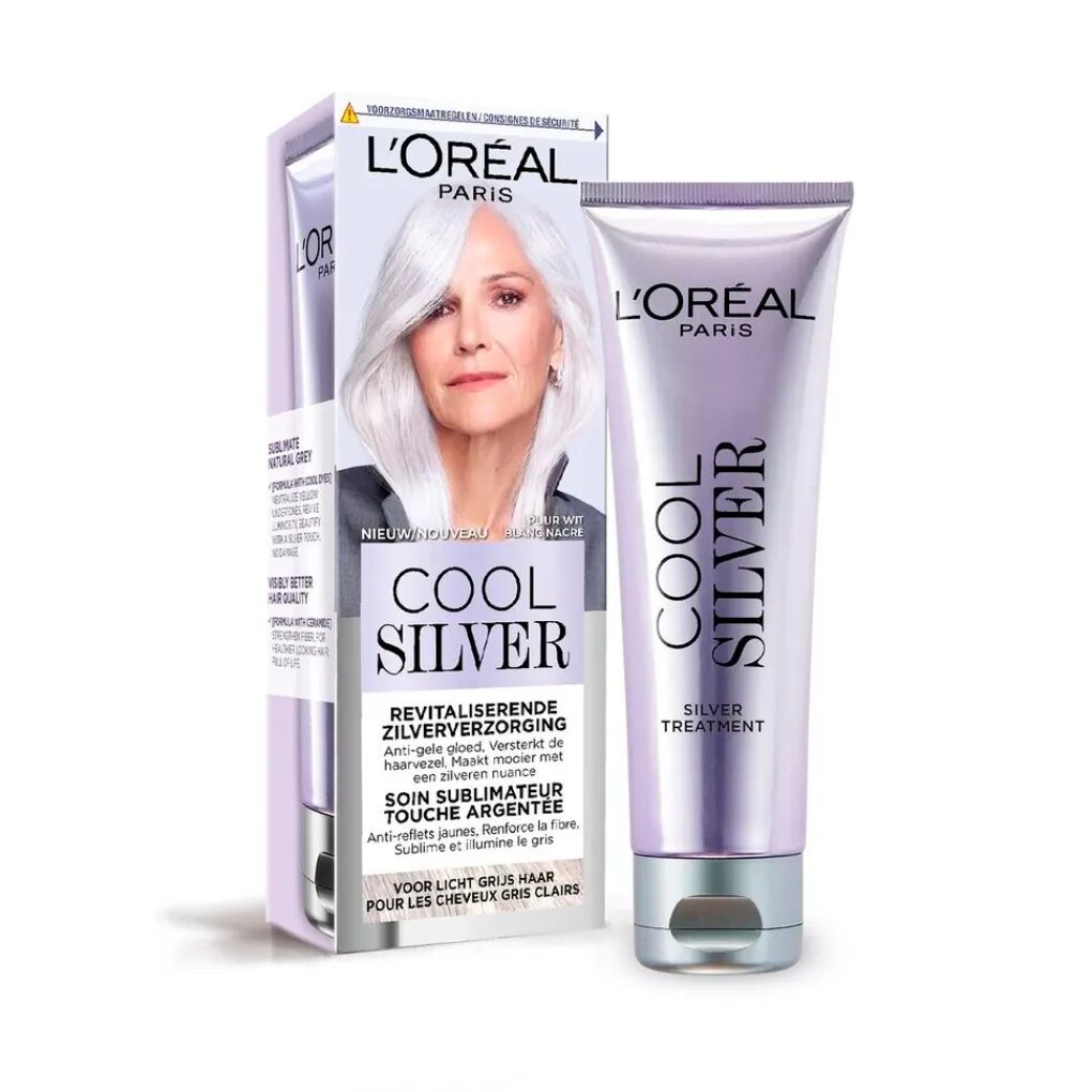 Cool Silver Haarverf>L'Oréal Paris 1 Puur Wit Revitaliserende Zilver Verzorging