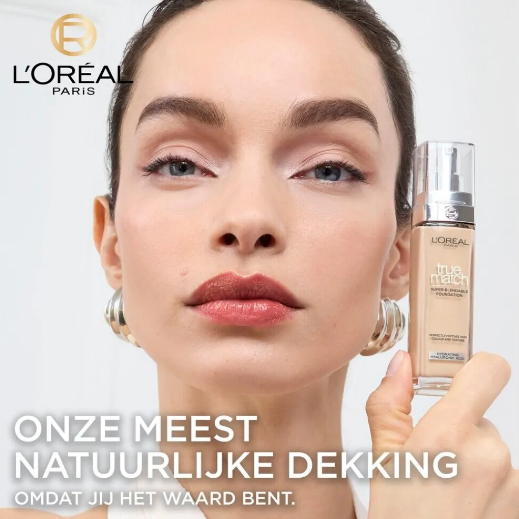 L'Oreal Foundation>L’Oréal Paris 9D/W True Match Foundation