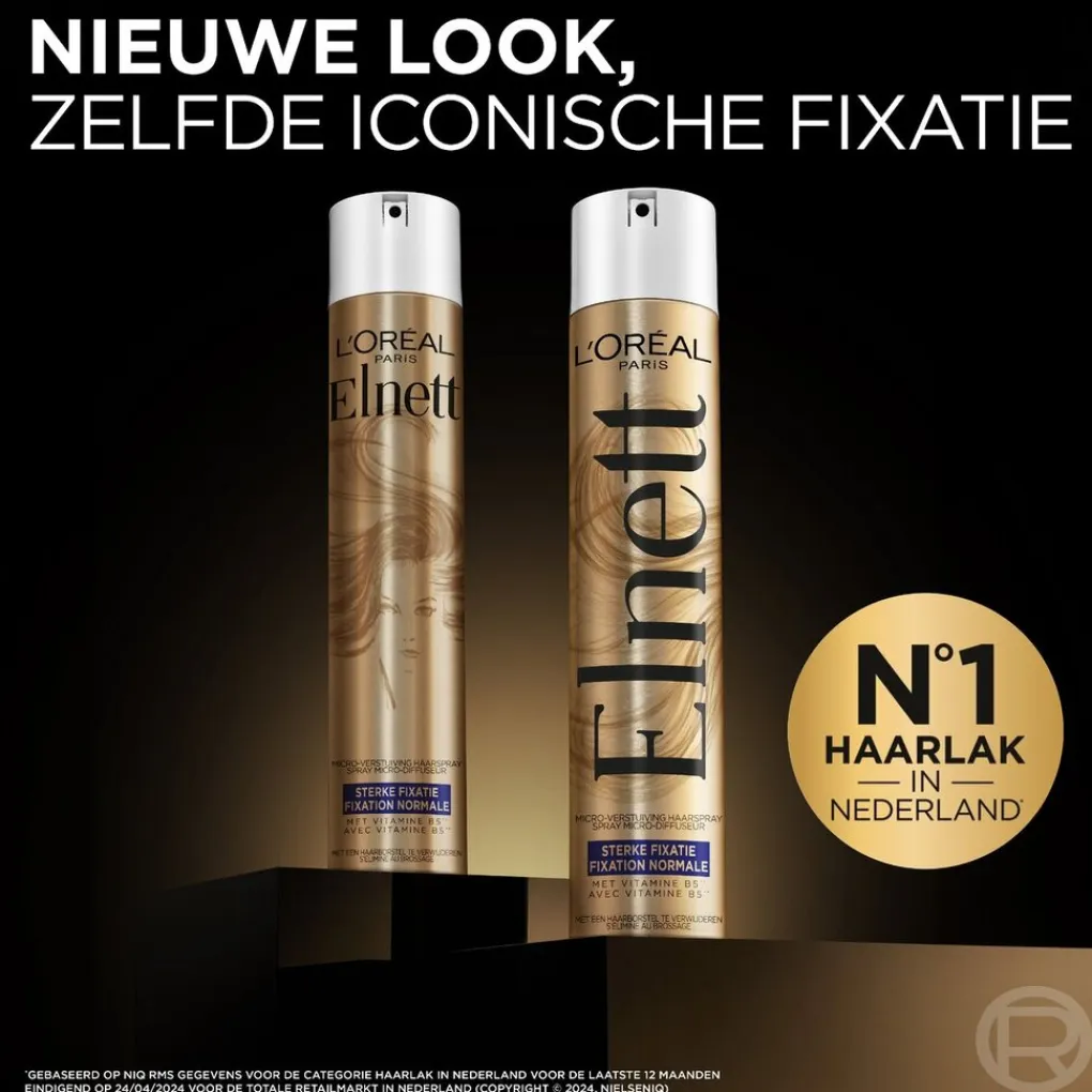 Elnett Haarlak>L'Oréal Paris Satin Sterke Fixatie Haarlak