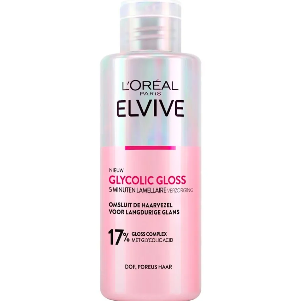 Elvive Conditioner>L'Oréal Paris Glycolic Gloss 5 Minuten Lamellaire Verzorging