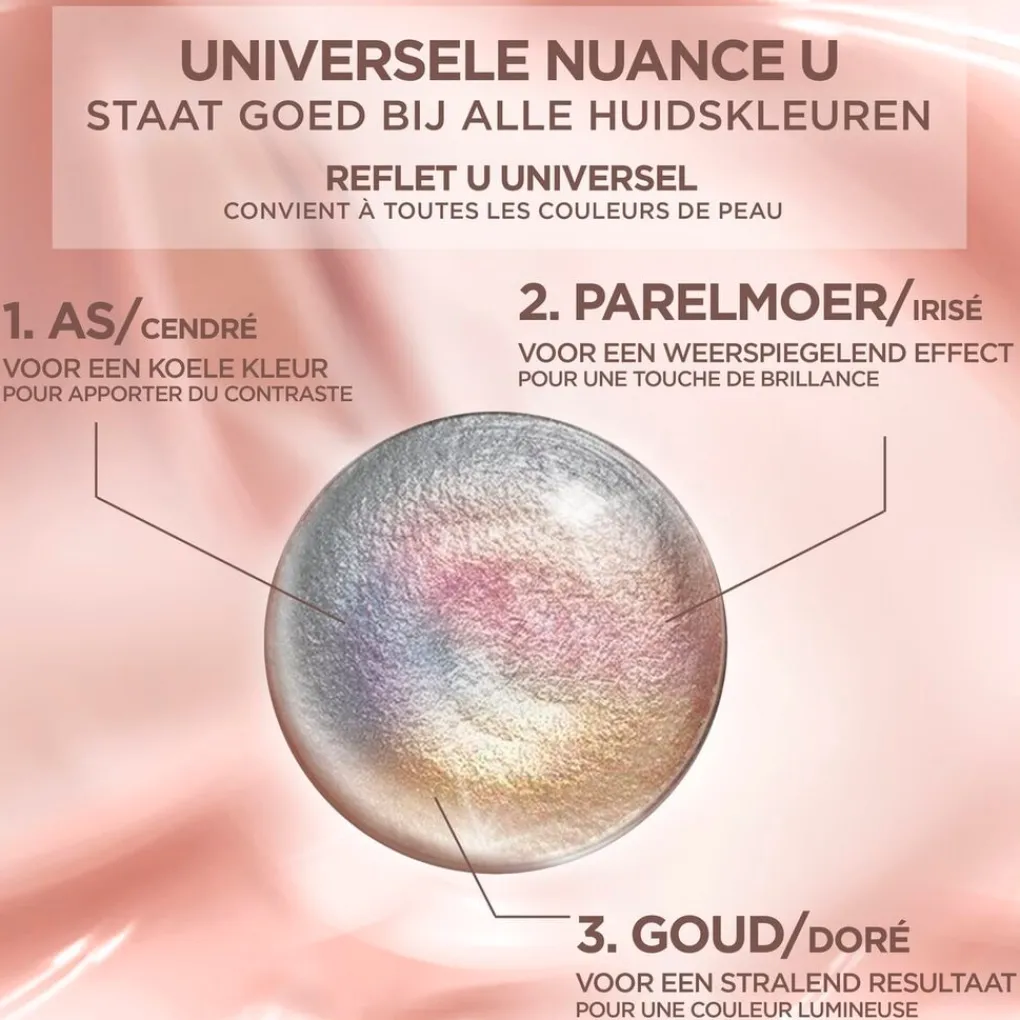 Excellence Haarverf>L'Oréal Paris 5U Nudes Lichtbruin Permanente Haarverf