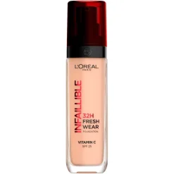 L'Oreal Foundation>L'Oréal Paris Infaillible 145 Beige Rose SPF25 32H Fresh Wear Foundation