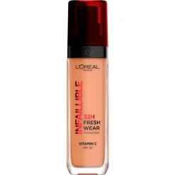 L'Oreal Foundation>L'Oréal Paris Infaillible 320 Caramel SPF25 32H Fresh Wear Foundation