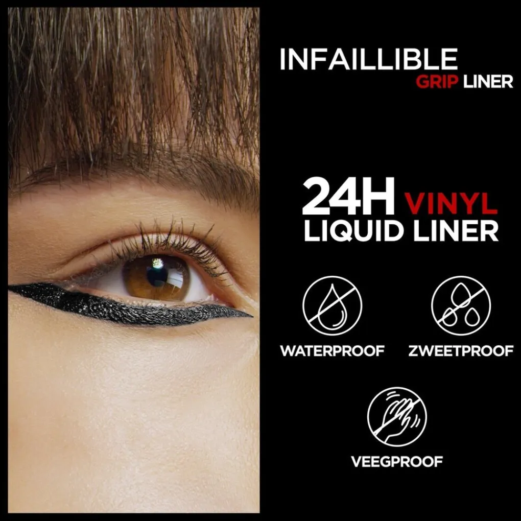 L'Oreal Eyeliner>L'Oréal Paris Infaillible Grip Vinyl Liquid Black Liner