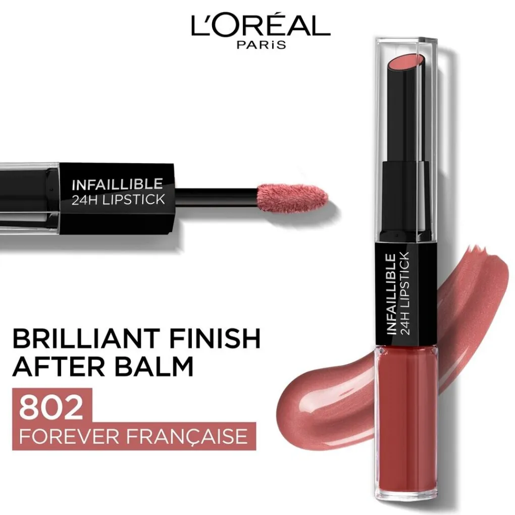L'Oreal Lipmake-Up>L'Oréal Paris Infaillible 24H 801 Toujours Toffee Lipstick
