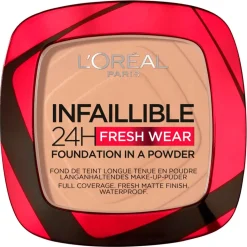 L'Oreal Gezichtspoeder|Foundation>L'Oréal Paris Infaillible 24H Fresh Wear 120 Vanille Foundation in a Powder