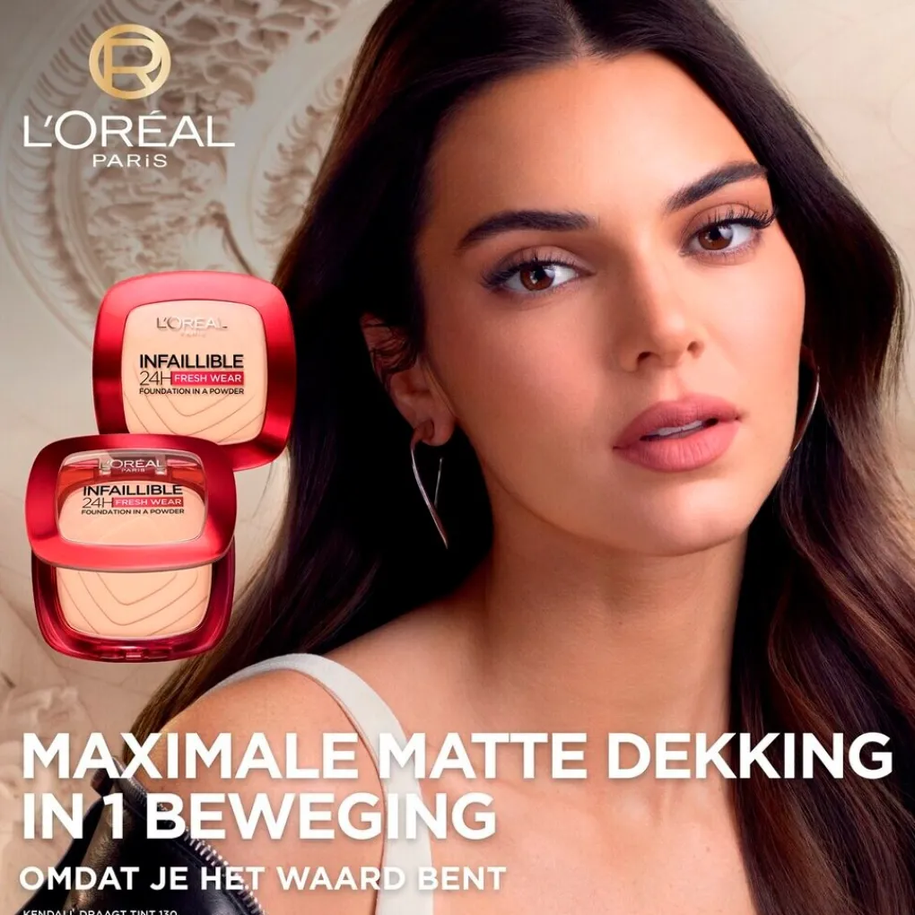 L'Oreal Gezichtspoeder|Foundation>L'Oréal Paris Infaillible 24H Fresh Wear 245 Golden Honey Foundation in a Powder