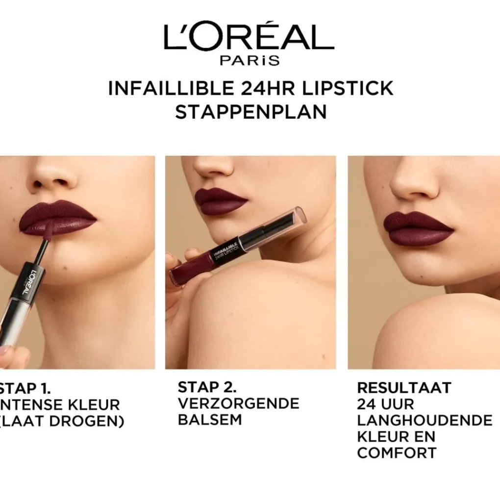 L'Oreal Lipmake-Up>L'Oréal Paris Infaillible 24H 404 Corail Constant Lipstick