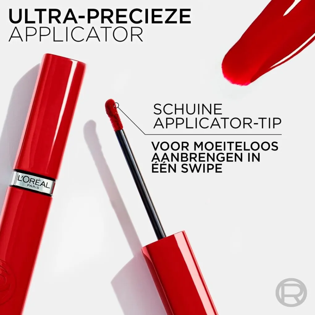L'Oreal Lipmake-Up>L'Oréal Paris Infaillible Laque Resistance 215 Drunk in Rose Lippenstift