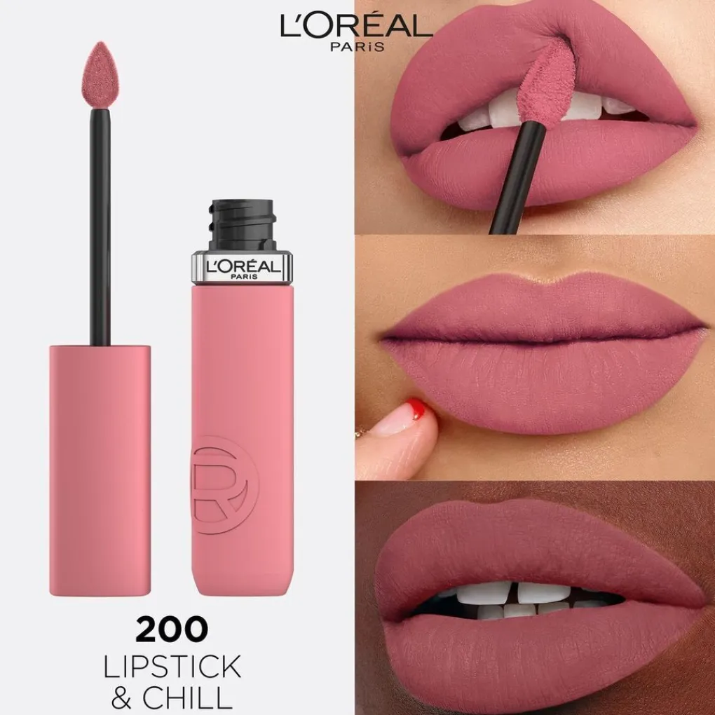L'Oreal Lipmake-Up>L'Oréal Paris Infaillible Matte Resistance 200 Lipstick & Chill Lipstick