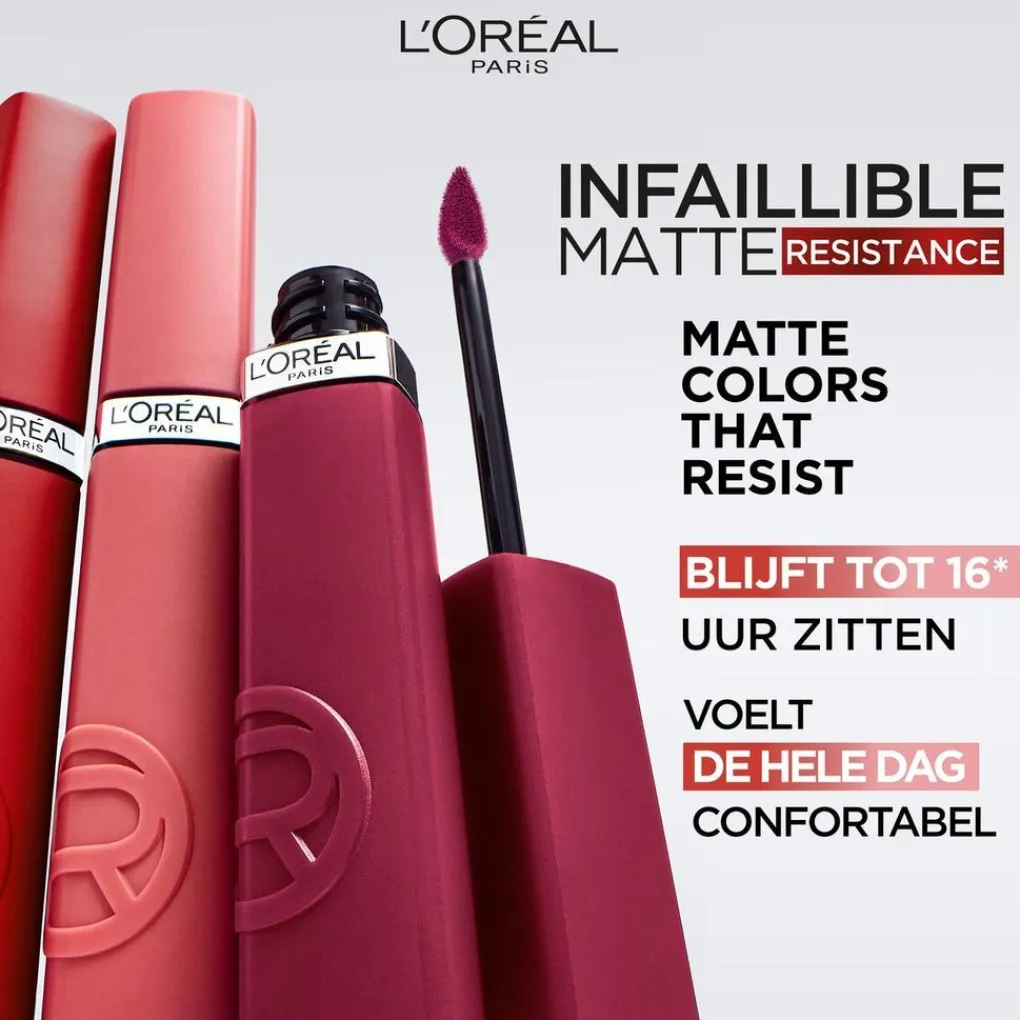 L'Oreal Lipmake-Up>L'Oréal Paris Infaillible Matte Resistance 120 Major Crush Lipstick