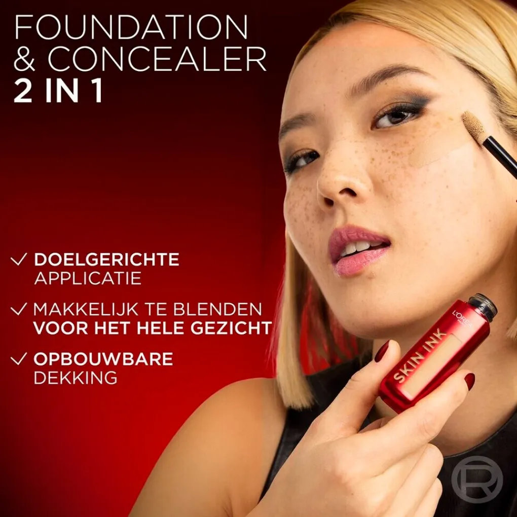 L'Oreal Concealer>L'Oréal Paris Infaillible Skin Ink 270 2-in-1 Foundation & Concealer