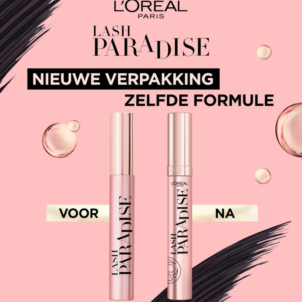L'Oreal Mascara>L'Oréal Paris Lash Paradise 01 Black Volume Mascara
