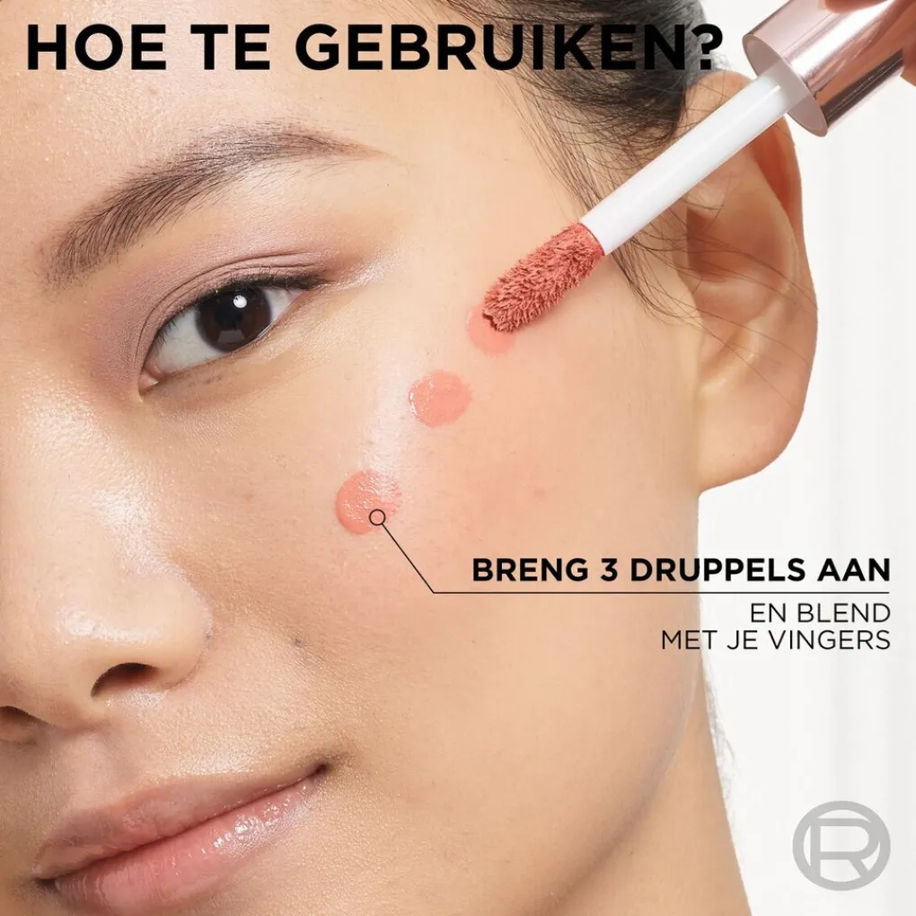 L'Oreal Blush>L'Oréal Paris Lumi Le Liquid 640 Rouge Paris Blush