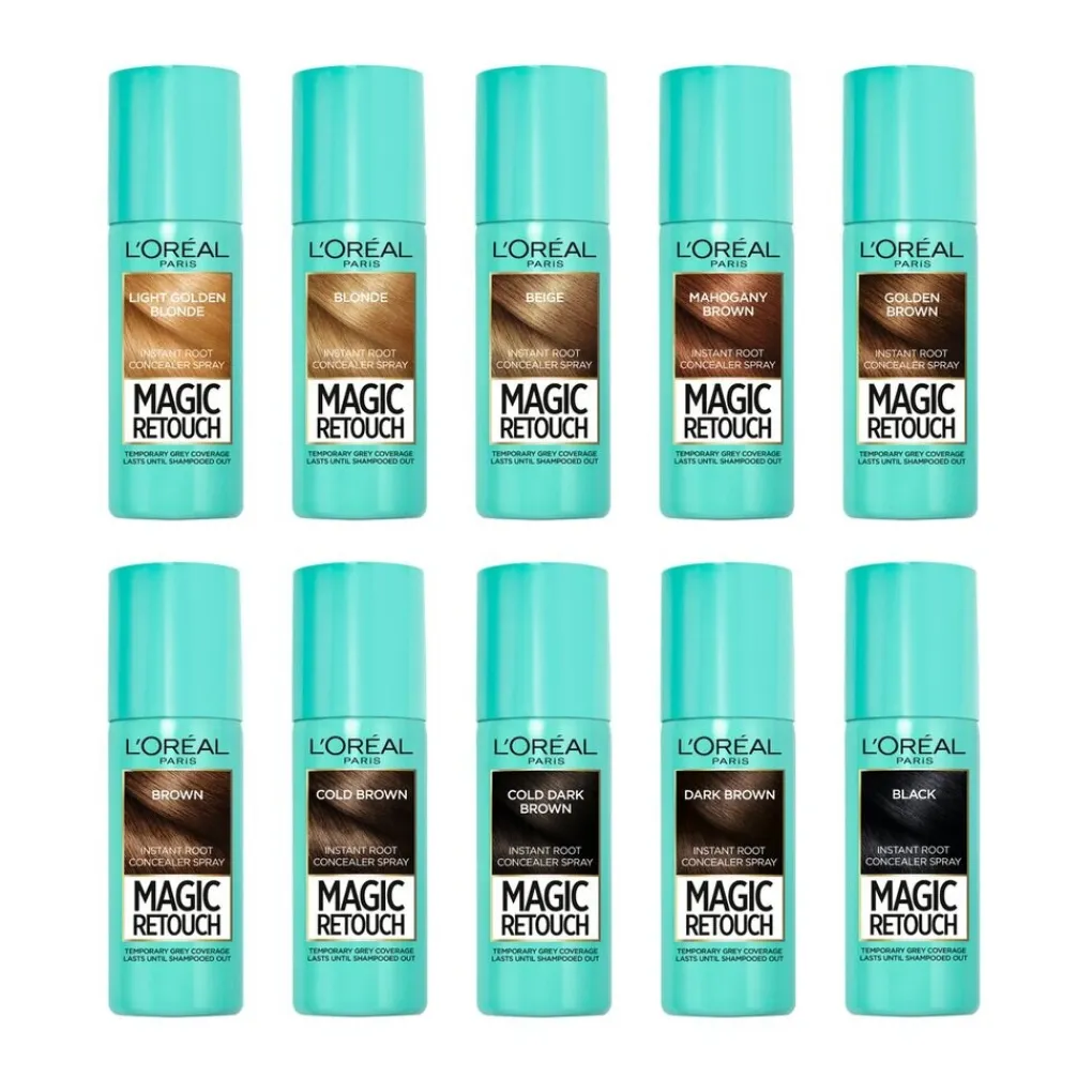 Magic Retouch Haarverf>L'Oréal Paris Middenblond Camouflerende Uitgroeispray