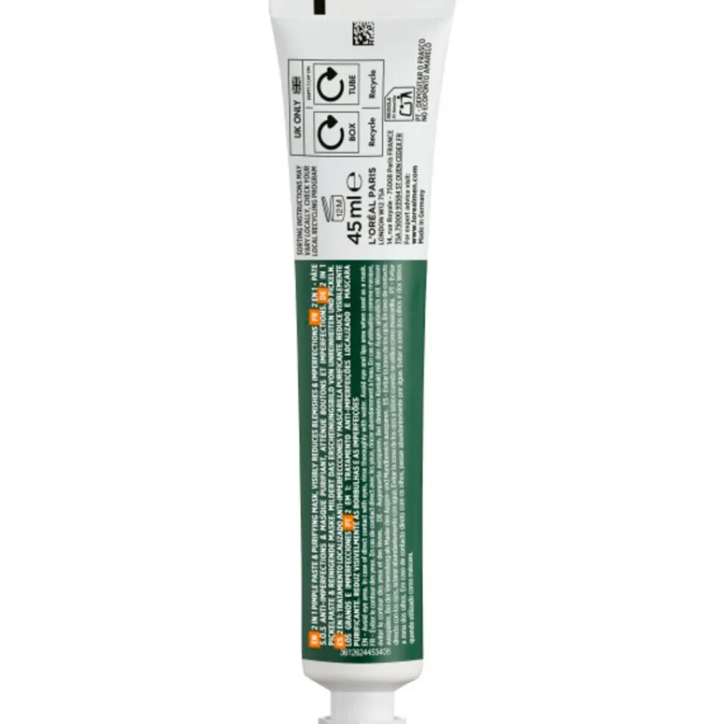L'Oreal Paris Men Expert Gezichtscreme Mannen>L'Oréal Paris Men Expert Derma Control S.O.S. Pimple Paste