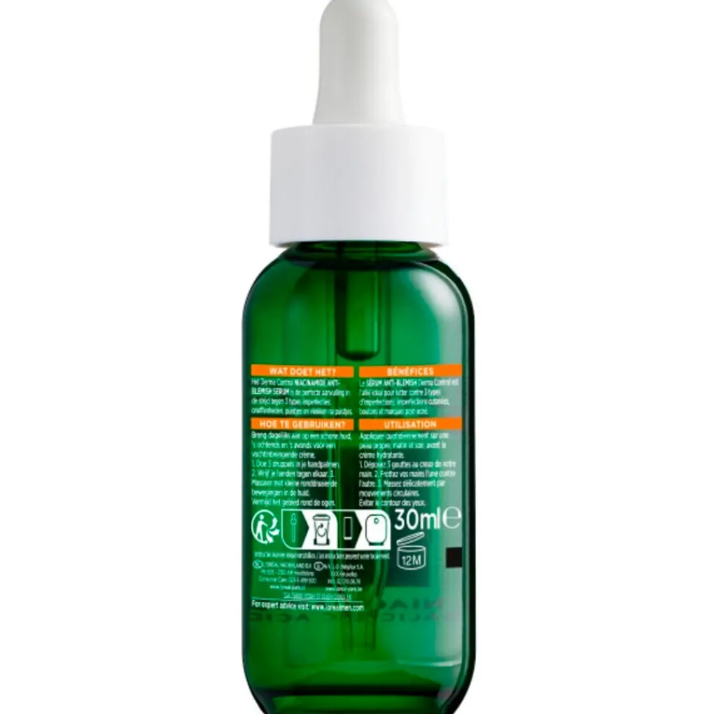 L'Oreal Paris Men Expert Gezichtsserum Mannen>L'Oréal Paris Men Expert Derma Control Anti-Blemish Serum