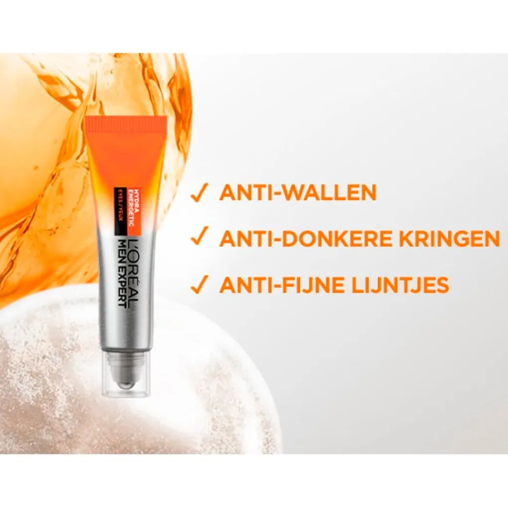 L'Oreal Paris Men Expert Gezichtscreme Mannen|Oogcreme>L'Oréal Paris Men Expert Hydra Energetic Verkoelende Oogroller