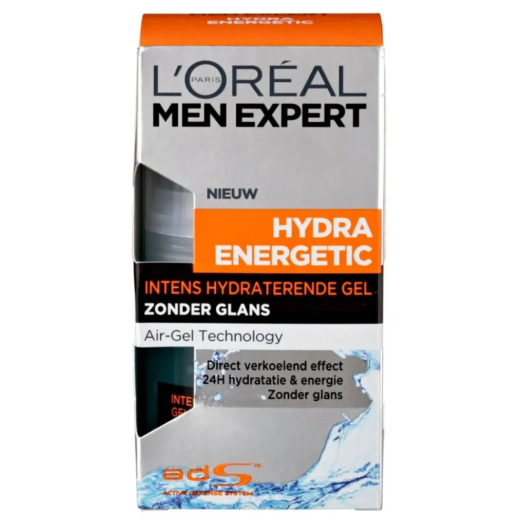 L'Oreal Paris Men Expert Gezichtscreme Mannen>L'Oréal Paris Men Expert Hydra Energetic Intens hydraterende Gezichtsgel