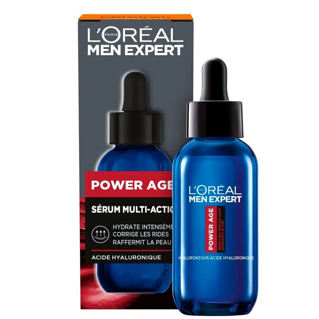 L'Oreal Paris Men Expert Gezichtsserum Mannen>L'Oréal Paris Men Expert Power Age Serum met Hyaluronzuur