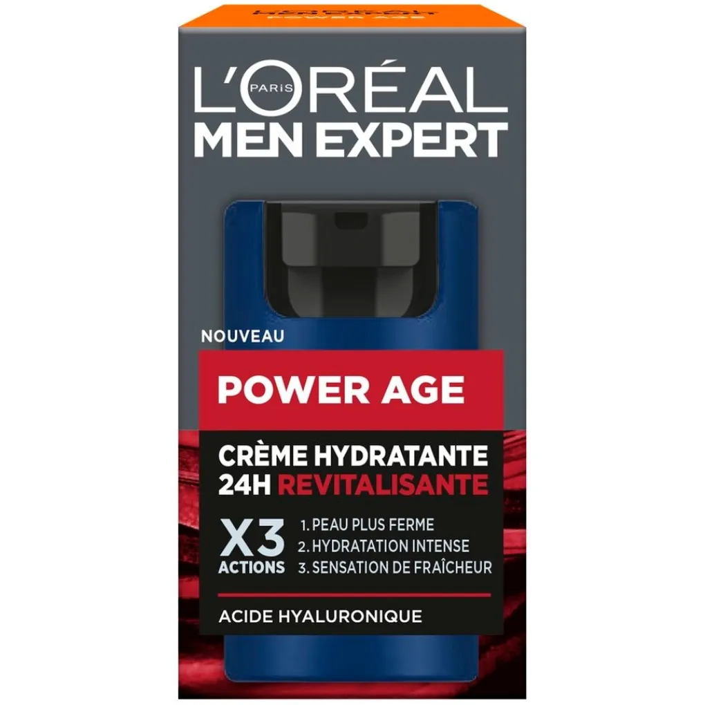 L'Oreal Paris Men Expert Gezichtscreme Mannen>L'Oréal Paris Men Expert Power Age 24H Gezichtscrème