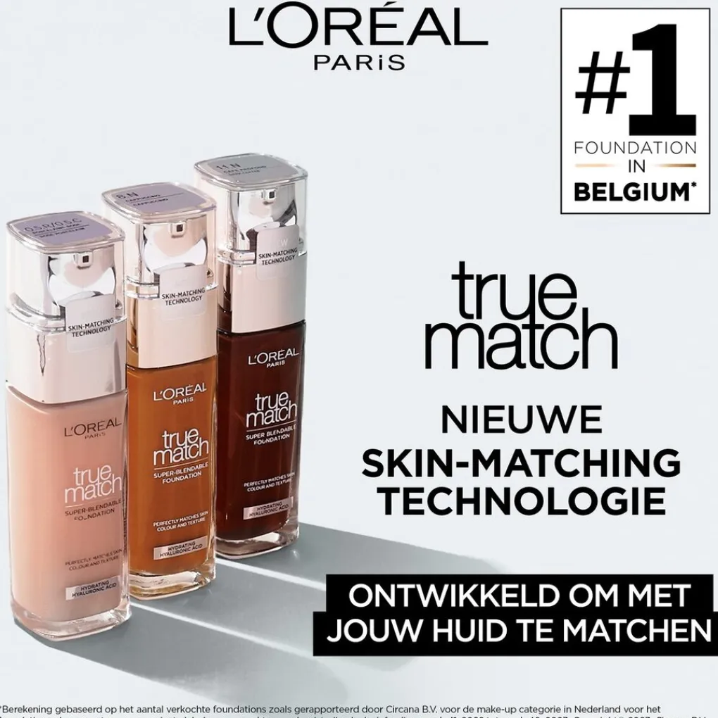 L'Oreal Foundation>L’Oréal Paris 11N True Match Foundation