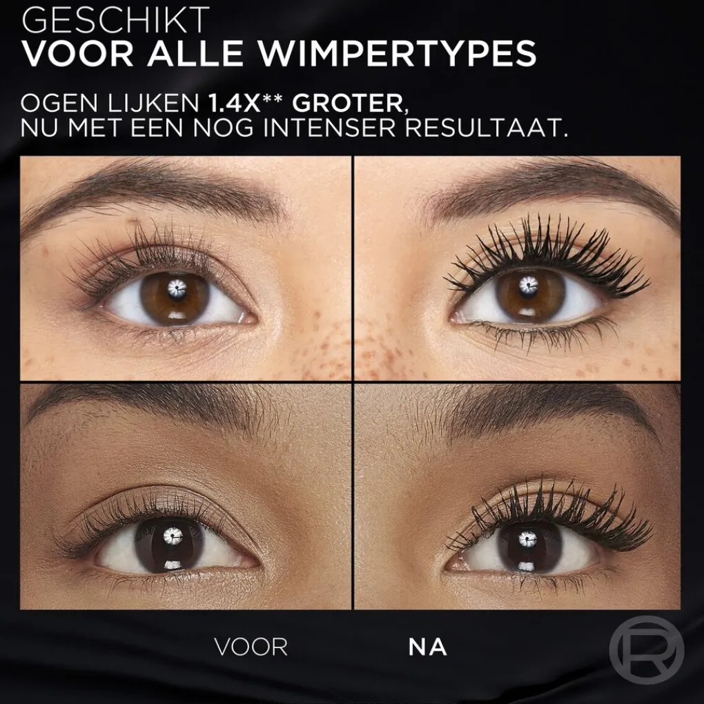 L'Oreal Mascara>L'Oréal Paris Panorama All Night Black Mascara