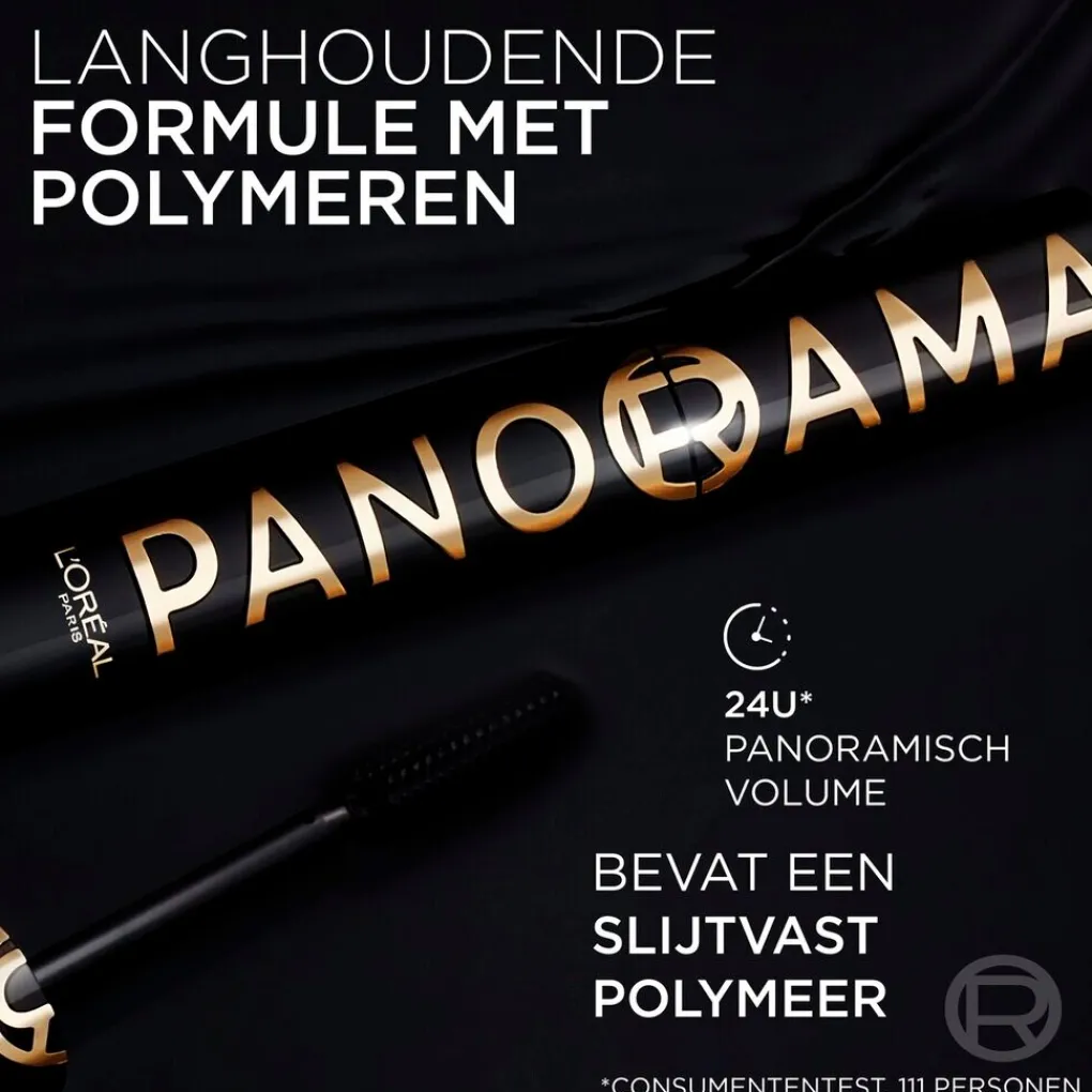 L'Oreal Mascara>L'Oréal Paris Panorama All Night Black Mascara
